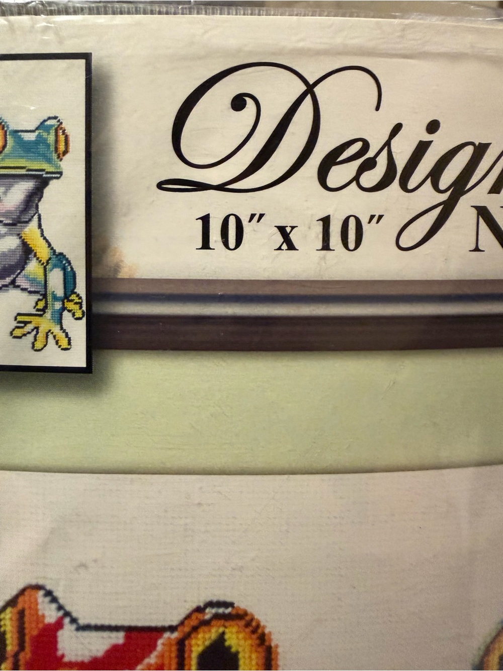Design Works 'Frogs' Needlepoint Kit - Multi-Color - Picture 7 of 8